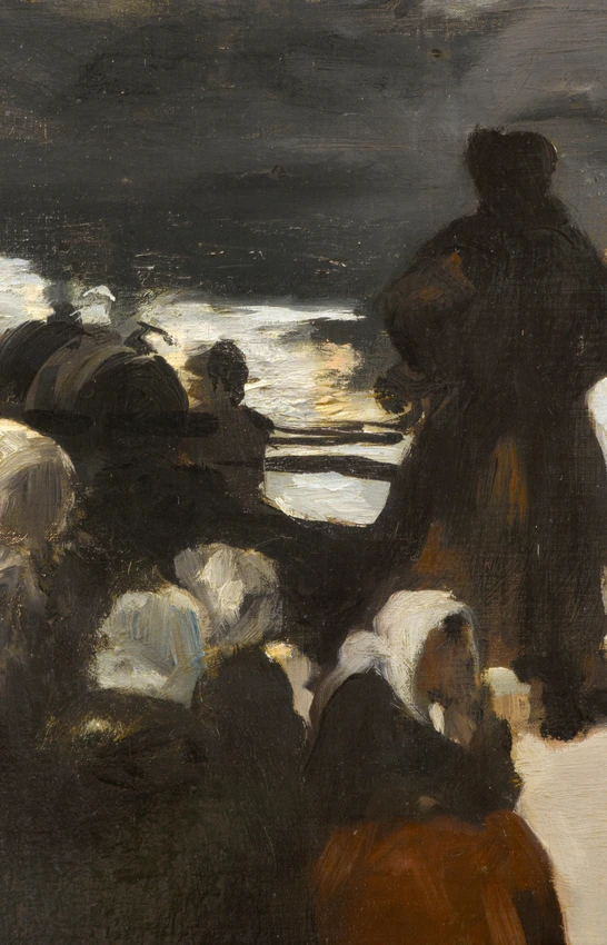 Clair de lune sur le port de Boulogne - Edouard Manet