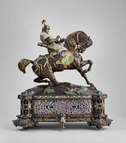 Antoine-Louis Barye - Guerrier tartare à cheval