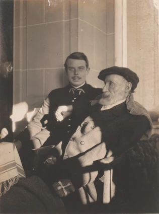Pierre Bonnard - Auguste et Jean Renoir