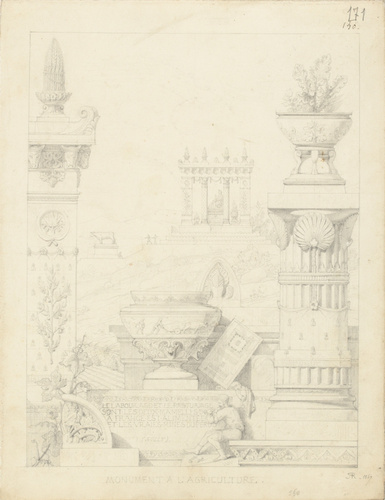 Victor Ruprich-Robert - Monument à l'Agriculture, composition de fantaisie