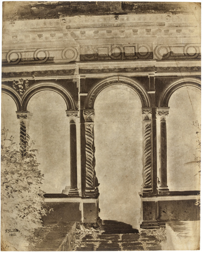 Frédéric Flachéron - Rome, cloître de Saint-Jean-de-Latran