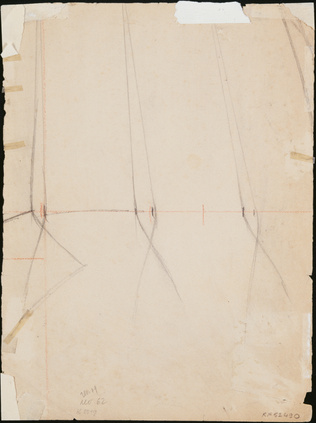 Frantisek Kupka - Dessin préparatoire pour Les Sauveurs
