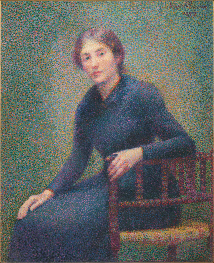 Jeune femme assise - Hippolyte Petitjean | Musée d'Orsay