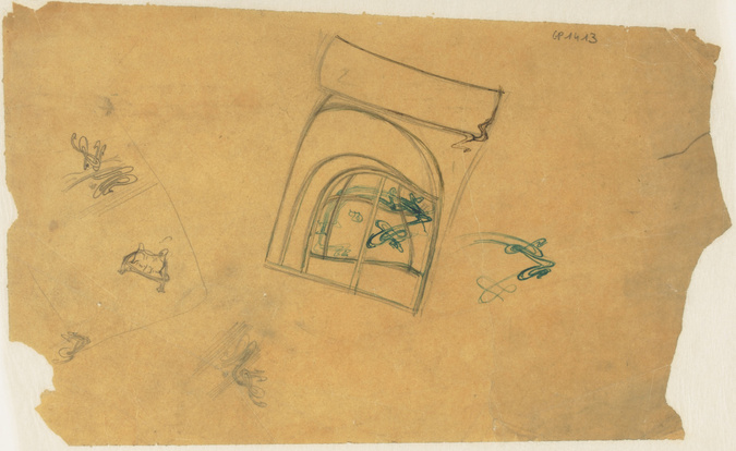 Hector Guimard - Paris 16e, 52 rue du Ranelagh, hôtel de M. Nozal (bâtiment détr...