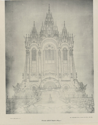 François Garas - Temple à Wagner