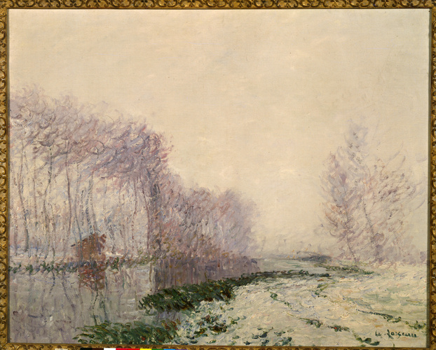 Gustave Loiseau - L'Eure en hiver