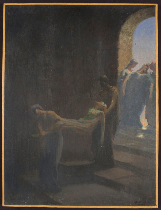 Alphonse Osbert - Mise au sépulcre