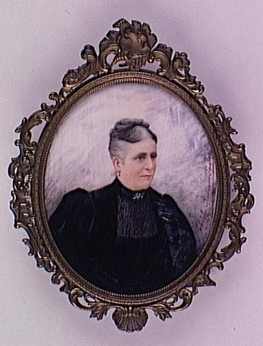 Marie Thélika Rideau-Paulet - Portrait de la mère de l'artiste