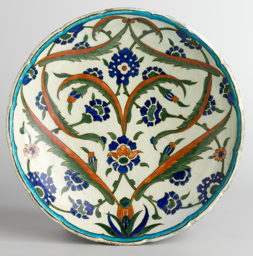 Edmond Lachenal - Plat, genre Iznik