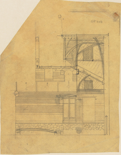 Hector Guimard - Paris 16e, 81 boulevard Suchet, hôtel de M. Roy (bâtiment détru...