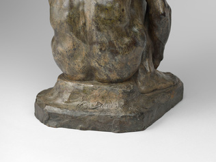 Paul Bartlett - Homme accroupi