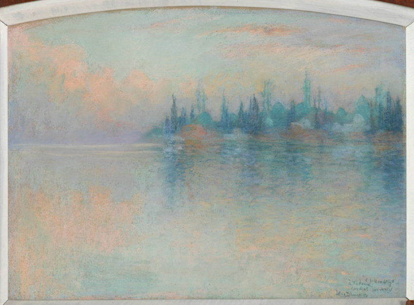 Lucien Lévy-Dhurmer - L'Ile dans la brume