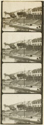 Auguste Lumière - Plaque 42, film 556, panorama de Menton