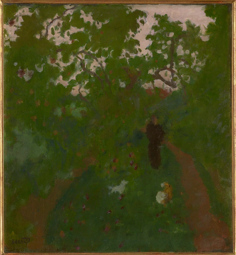 Pierre Bonnard - Promenade dans le jardin