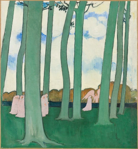 Maurice Denis - Paysage aux arbres verts