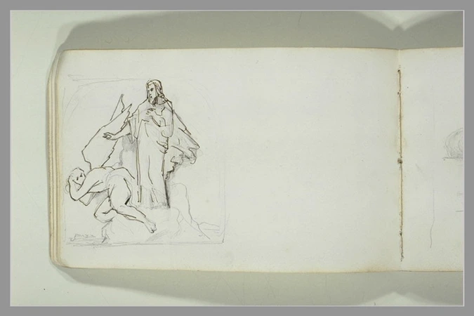 La Tentation du Christ Henri Chapu Musée d'Orsay