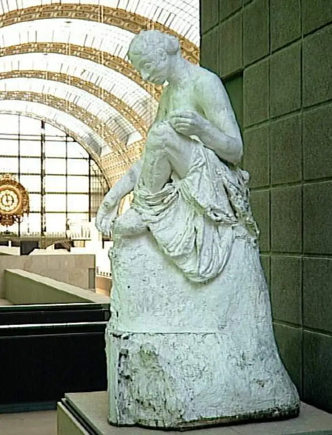 Muse du monument Whistler - Auguste Rodin