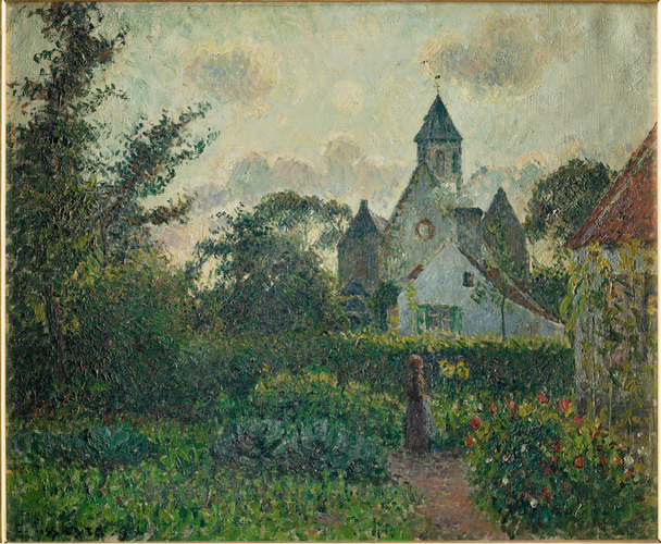Camille Pissarro - Eglise de Knocke