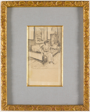 Edouard Vuillard - Etude pour le portrait de Madame Georges Bernheim