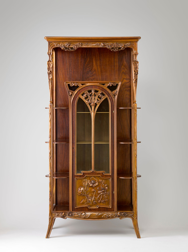 Louis Majorelle - Vitrine à étagères d'angles