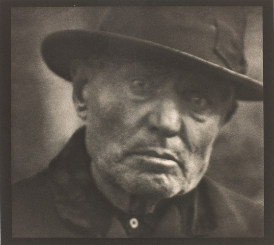 Paul Strand - Photograph - New York (Man, Five Points Square)