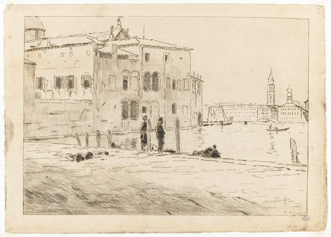 Lucien Lévy-Dhurmer - Vue de Venise