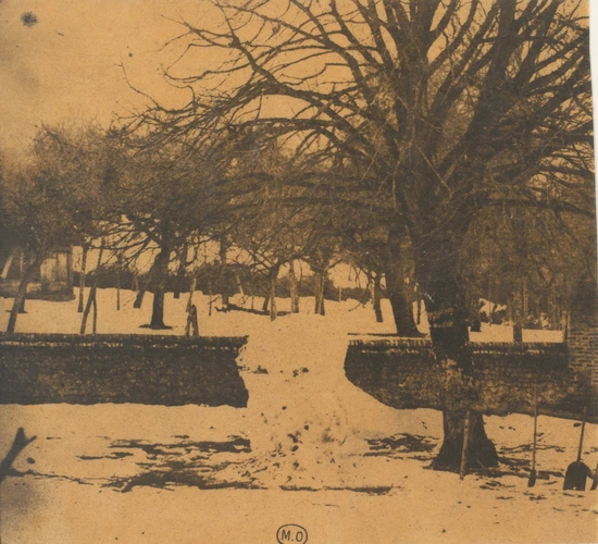 Adolphe Humbert de Molard - Parc d'Argentelle sous la neige