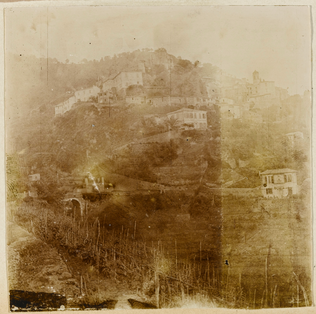 Henri Evenepoel - Paysage, vue d'une colline