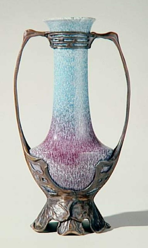 Otto Eckmann - Vase et monture