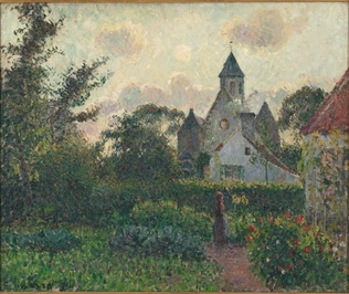 Eglise de Knokke - Camille Pissarro