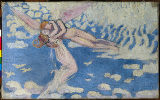 Maurice Denis - L'Histoire de Psyché : enlèvement de Psyché, seconde version