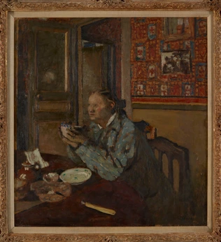 Edouard Vuillard - Madame Vuillard au bol