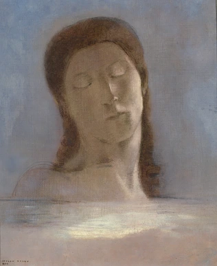 Odilon Redon - Les Yeux clos