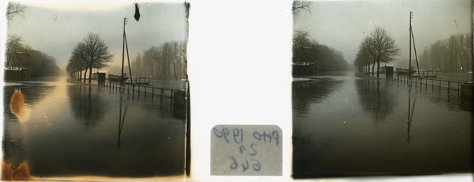 Anonyme - Inondations de la Seine, janvier 1910