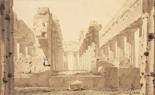 Eugène Viollet-le-Duc - Le Temple de Neptune à Paestum