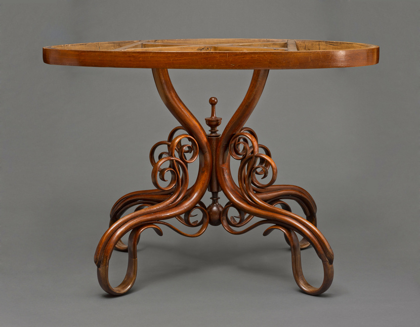 Thonet Frères - Piètement de table de salon (variante du n°4)