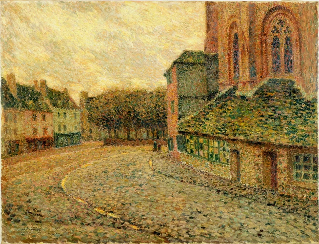 Henri Le Sidaner - L'église de Tréguier