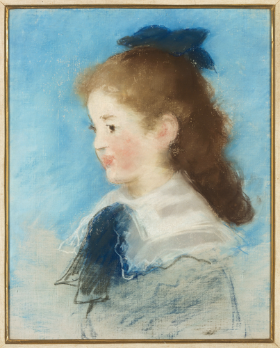 Portrait de Mademoiselle Hecht, de profil - Edouard Manet
