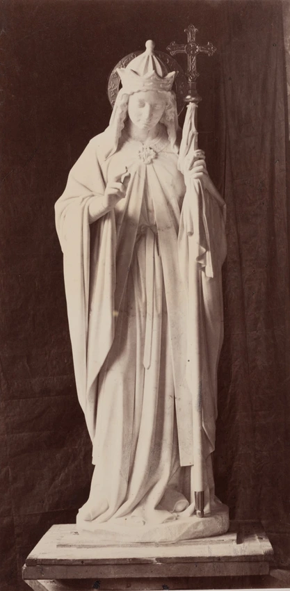 Statue de la Religion, chapelle funéraire du duc de Luynes, Dampierre - Marville