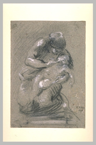Jean-Baptiste Carpeaux - Jeune femme et enfant