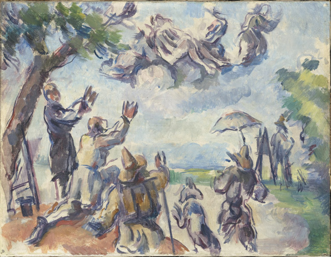 Paul Cézanne - Apothéose de Delacroix