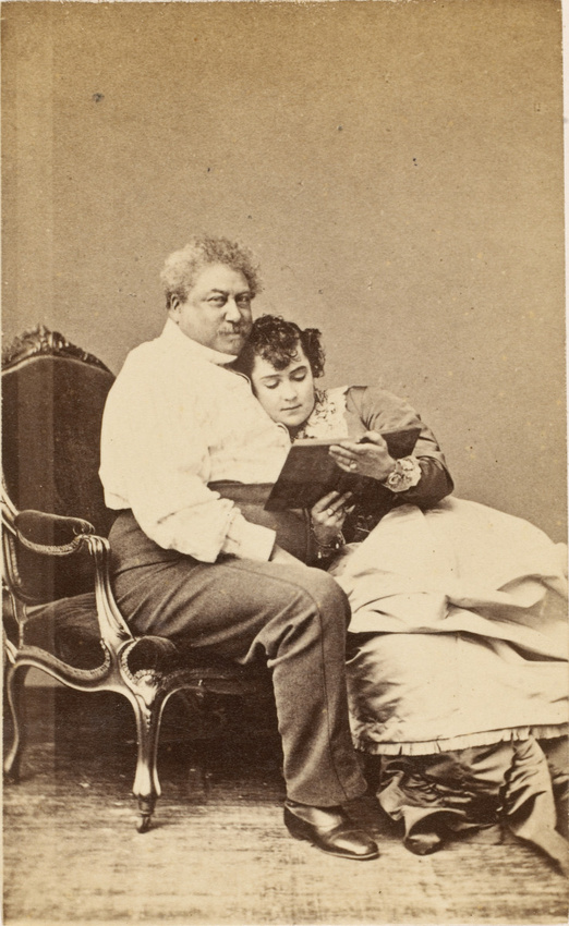 Alphonse Justin Liebert - Alexandre Dumas père, né à Villers-Cotterêt en 1803, m...