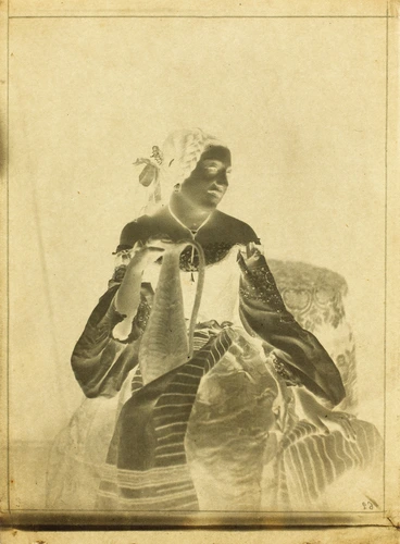 Julien Vallou de Villeneuve - Femme assise avec une cruche (modèle pour artistes...