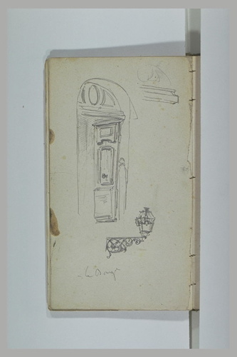 Alphonse de Neuville - Détails d'architecture relevés au Bourget