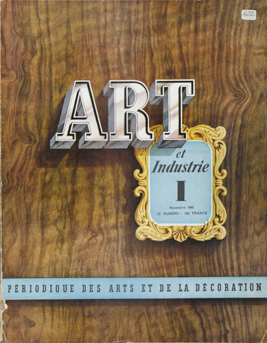Anonyme - Numéro complet de la revue Art et Industrie