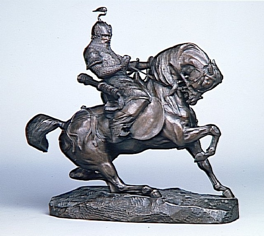 Antoine-Louis Barye - Guerrier tartare à cheval