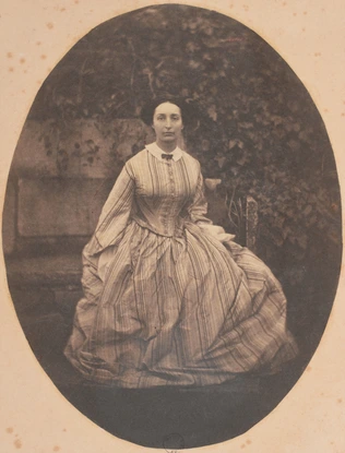 Anonyme - Portrait d'Adèle Hugo