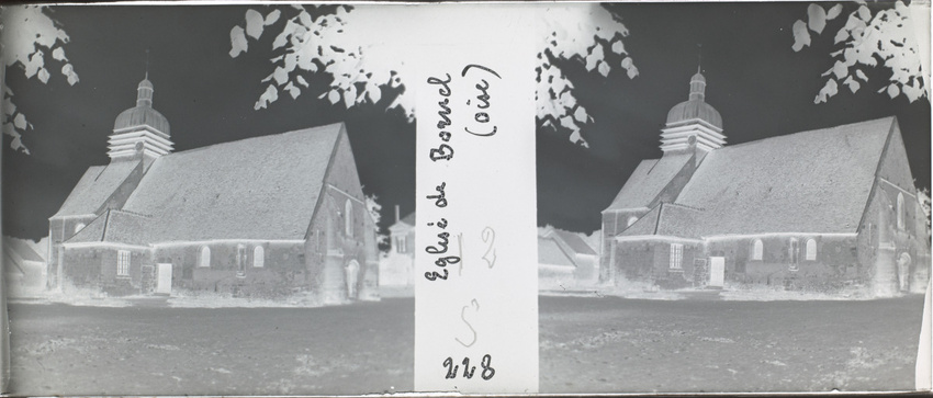 E. Serve-Louvat - Eglise de Bornel (Oise)