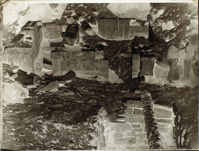 Théodule Devéria - Sakkarah, Memphis, 1859
