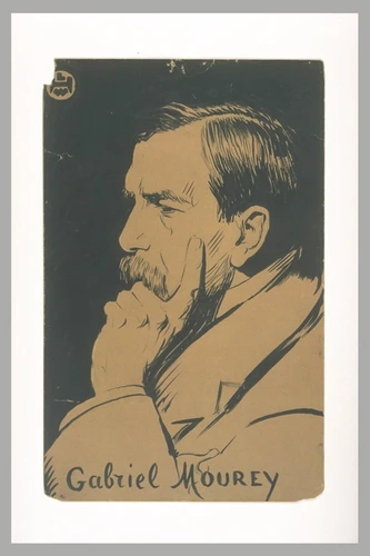 Louis Welden Hawkins - Portrait de Gabriel Mourey, en buste
